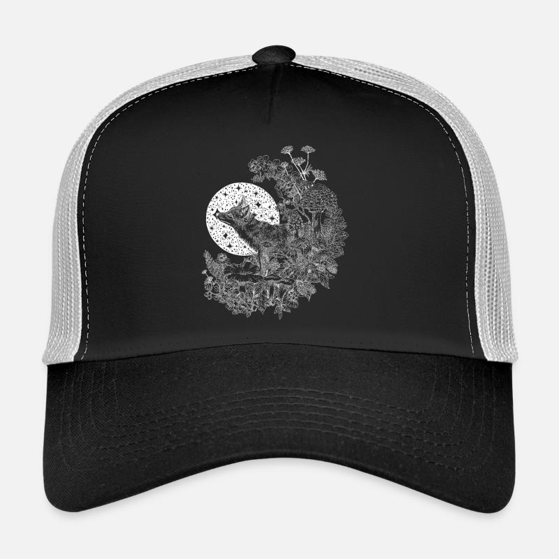 FOX & NIGHT SKY Trucker Cap