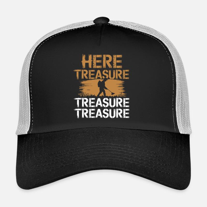 Treasure hunter design for explorers Trucker Cap