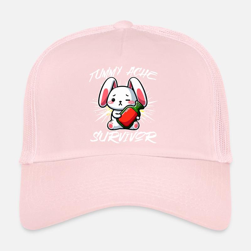 Survivant des maux de ventre - Conception de lapin mignon Casquette trucker 