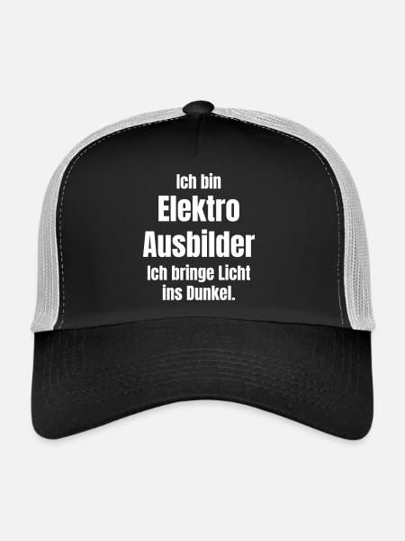 Elektro Ausbilder - Trucker Cap - Schwarz/Steingrau