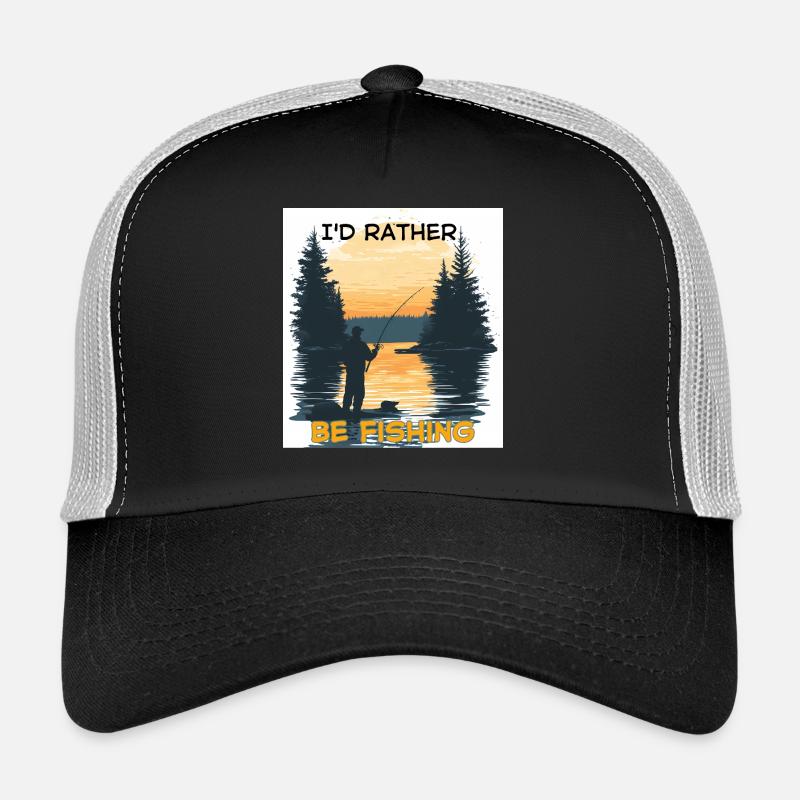 Né pour pêcher - Passion, Hobby, Relax Casquette trucker 