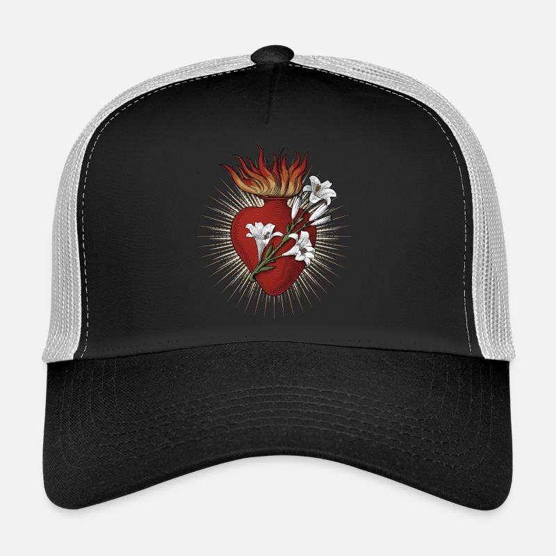 Le Cœur Très Chaste de Joseph Casquette trucker 