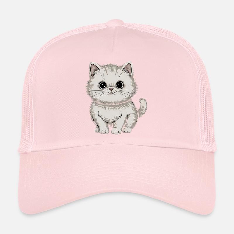Chat persan Casquette trucker 