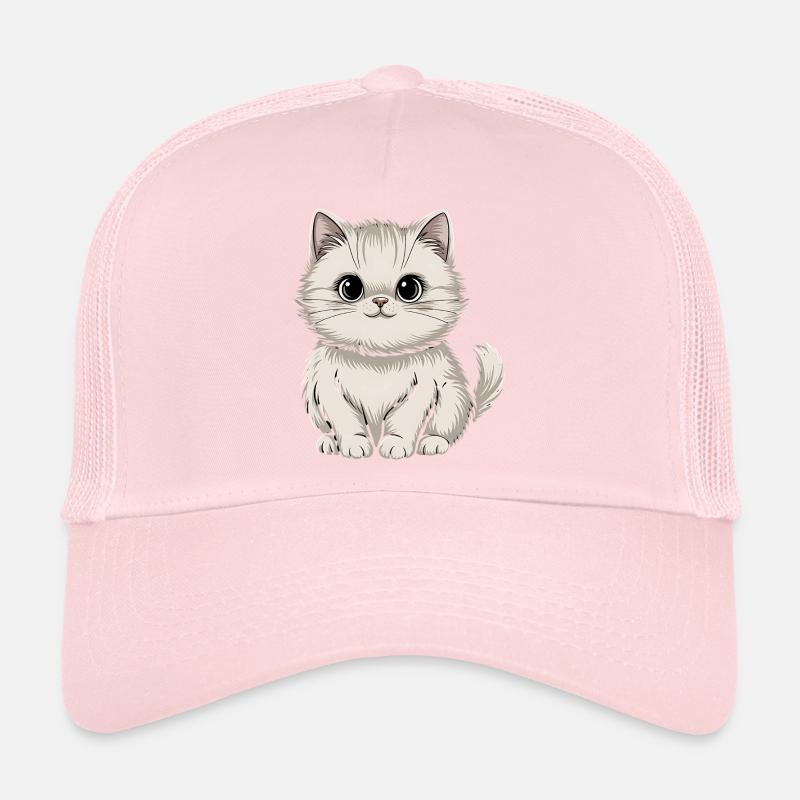 Chat persan Casquette trucker 