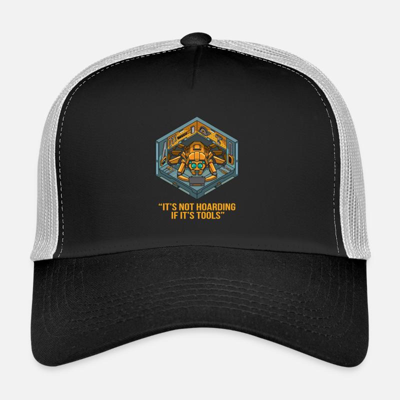 Hardware engineer - Trucker Cap - black/stone grey