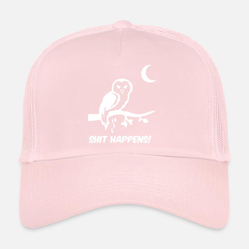 Owl Shit Happens Casquette trucker 