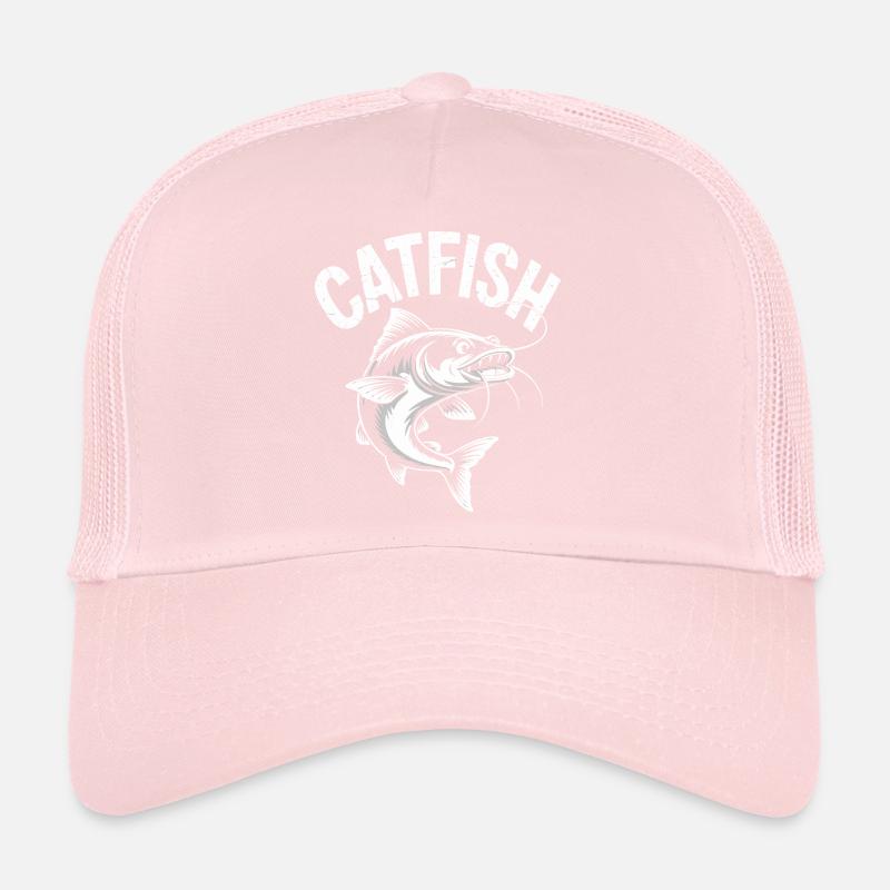 Conception de pêche d’aventure au poisson-chat Casquette trucker 