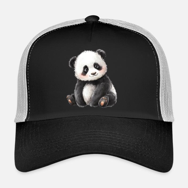 Mignon bébé panda Casquette trucker 