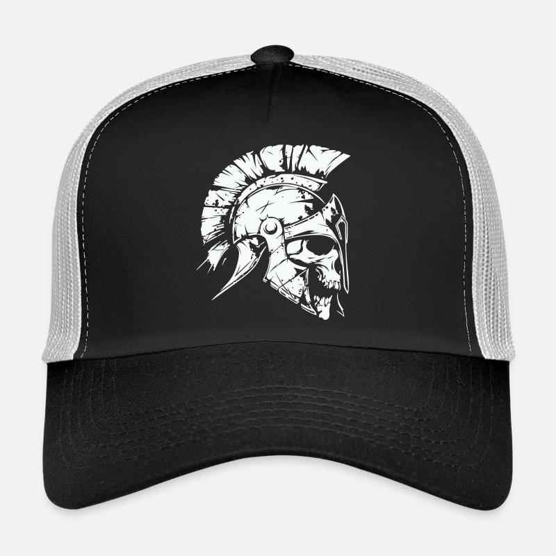 Crâne de Sparte 01 Casquette trucker 