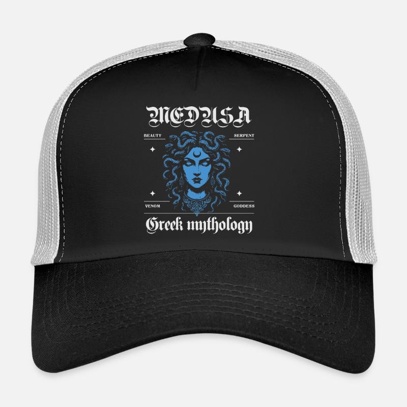Conception mythologique de Méduse Casquette trucker 