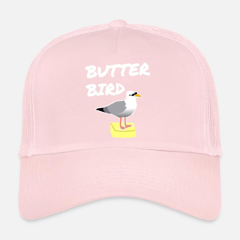Imprimé Oiseau Beurre Mouettes Casquette trucker 