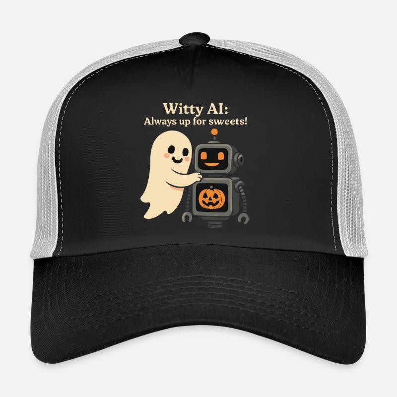 Witty AI: Always up for sweets! Trucker Cap