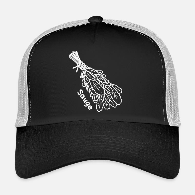 Bundle of Sage - Trucker Cap - black/stone grey