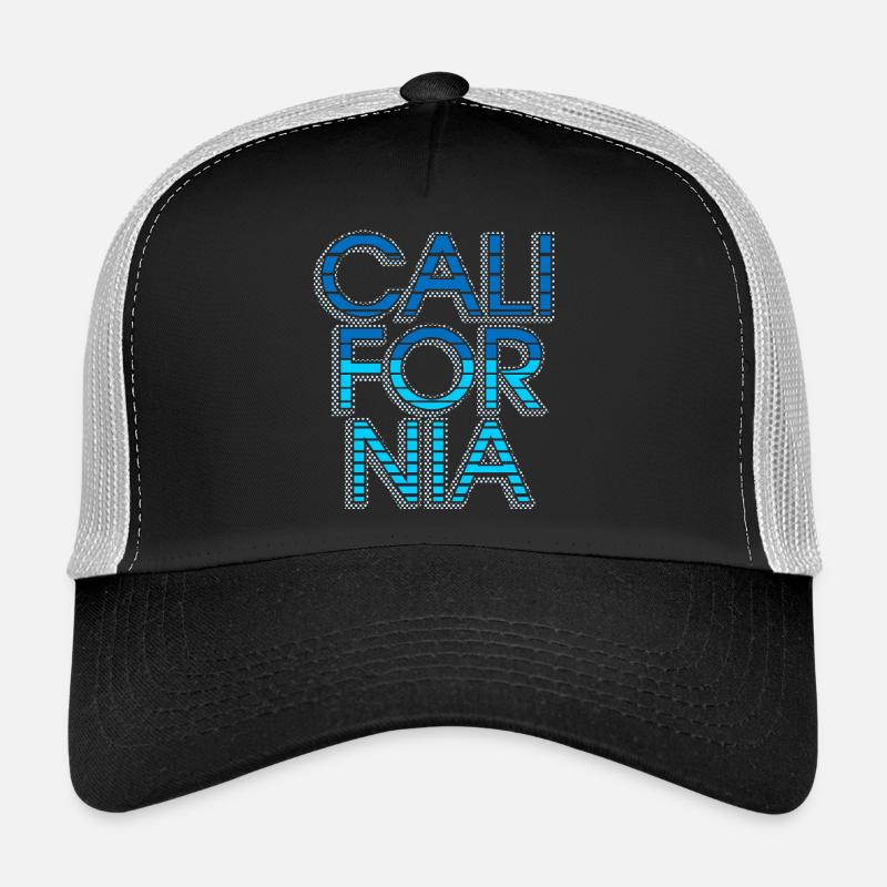 California Light Reflection Design Trucker Cap