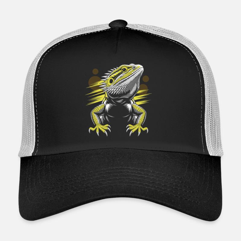 Drachenkopf Bartagame Echse Trucker Cap