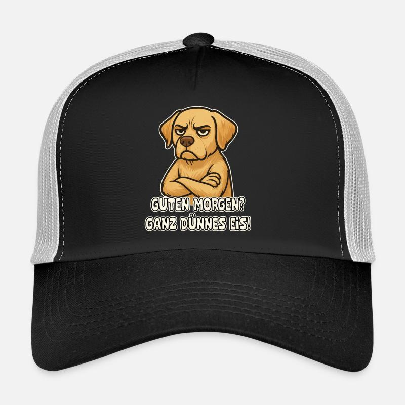 Chien sarcastique Labrador Casquette trucker 