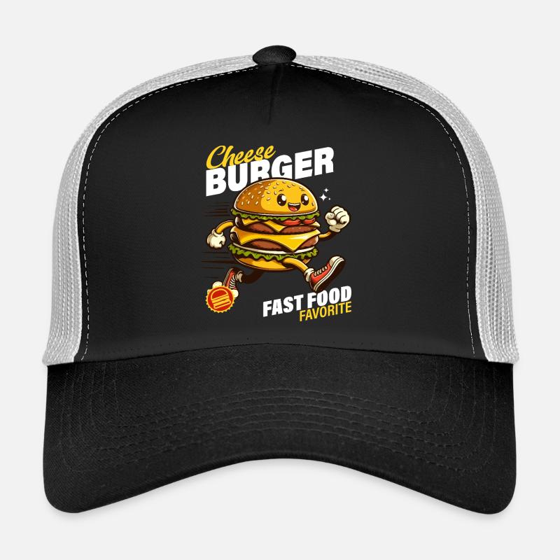Animierter Sprint Cheeseburger Trucker Cap