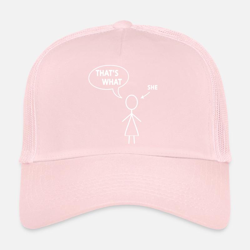C’est ce qu’elle a dit Casquette trucker 