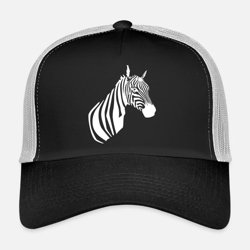 Zebra T-shirt Trucker Cap