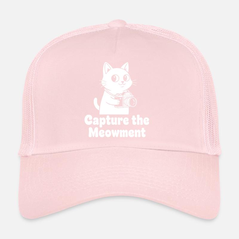 Meowment Kamera Katz Motiv Trucker Cap