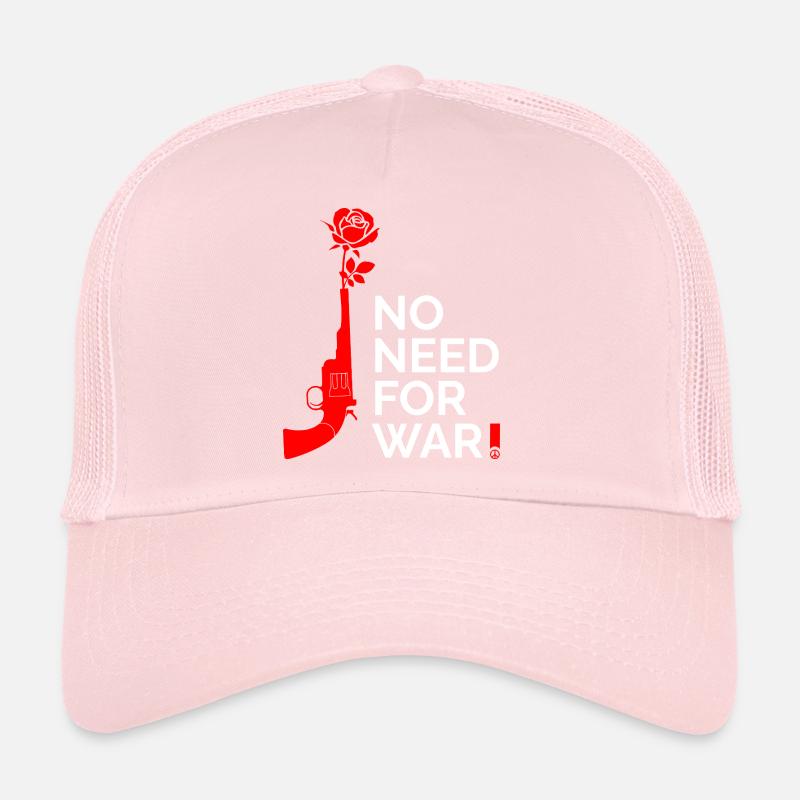 no war Trucker Cap