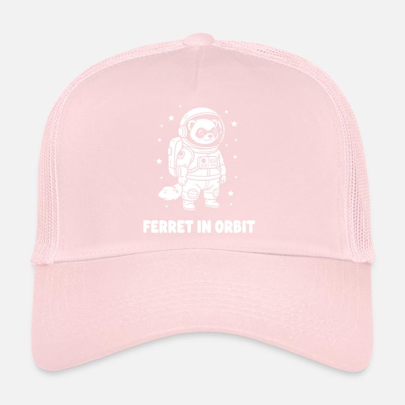 Ferrets in orbit Trucker Cap
