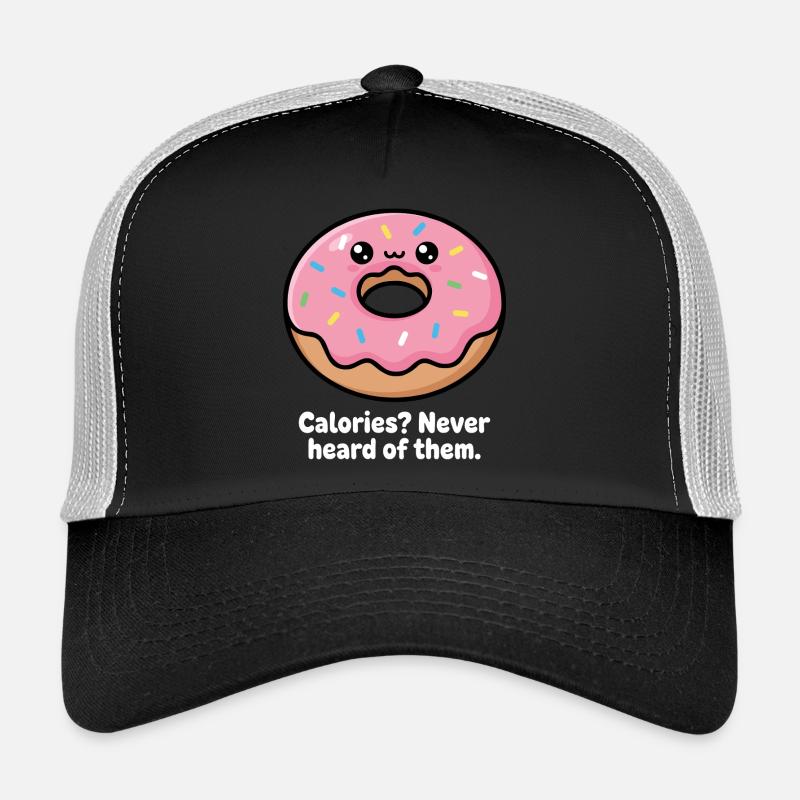 Giggling Donut Meme Saying Trucker Cap