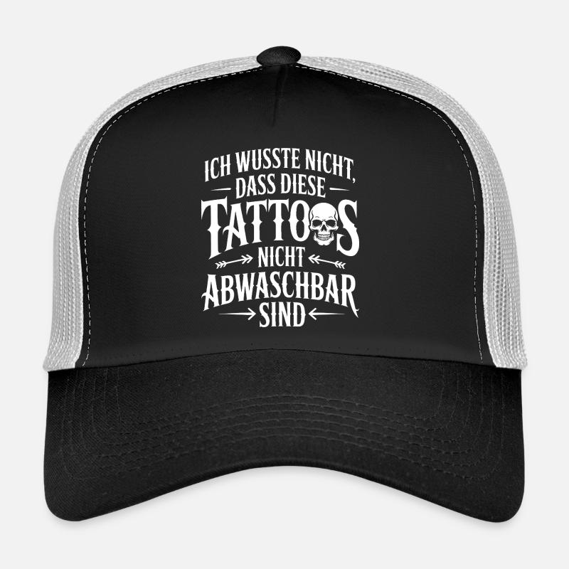 Nicht Abwaschbare Tattoos Spruch Trucker Cap
