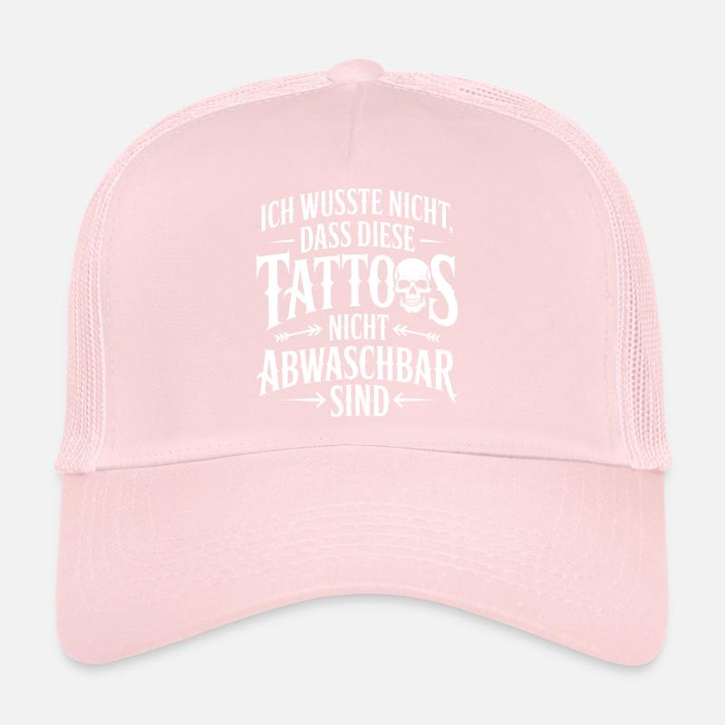 Nicht Abwaschbare Tattoos Spruch Trucker Cap