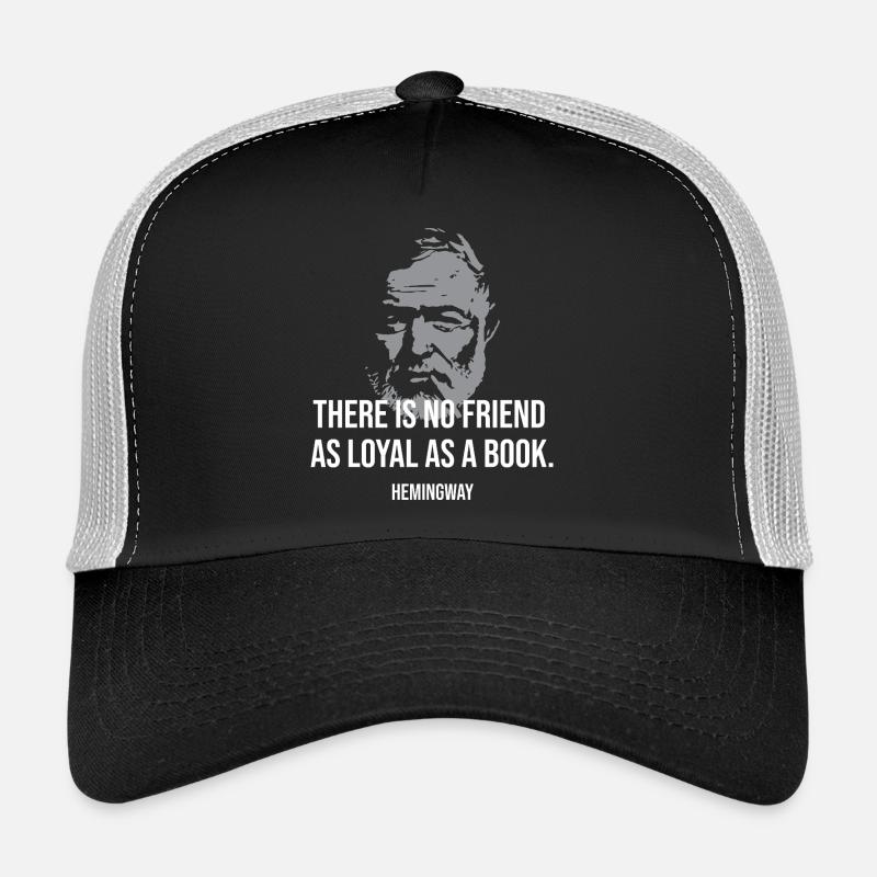 Citation d’Ernest Hemingway sur les amis Casquette trucker 