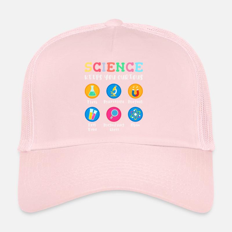 Science arouses curiosity Trucker Cap