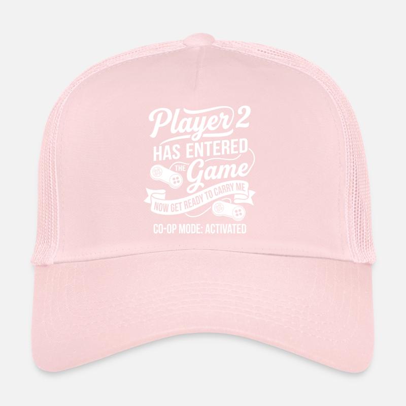 Le joueur 2 est entré dans le jeu Casquette trucker 