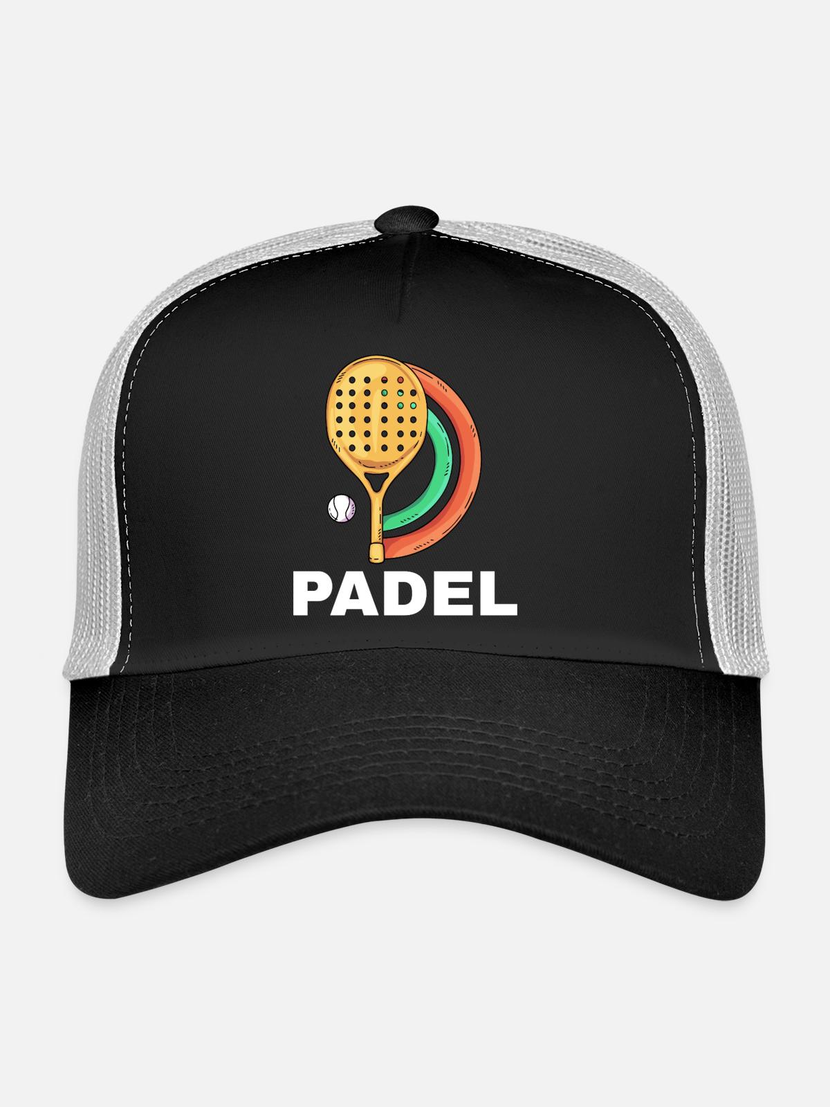 I can't I have padel - Trucker Cap - black/stone grey - Front
