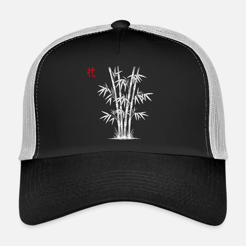 Bamboo Asian Trucker Cap