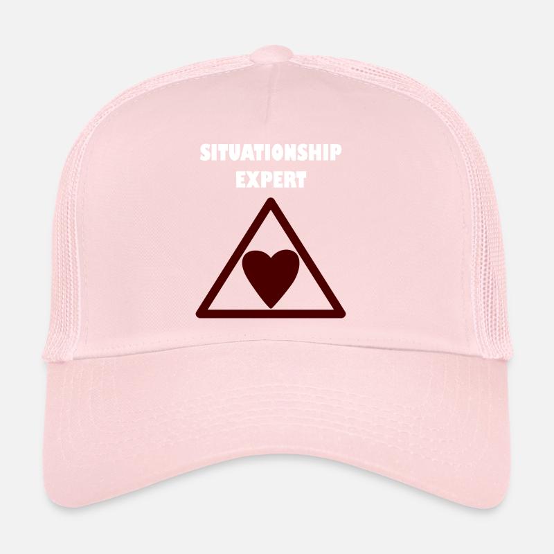 Relationship expert in the triangle Trucker Cap
