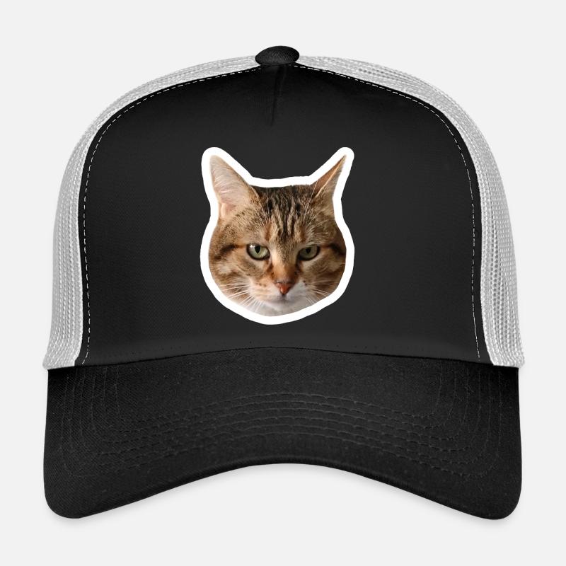 Missty Sad Decal - Trucker Cap - black/stone grey