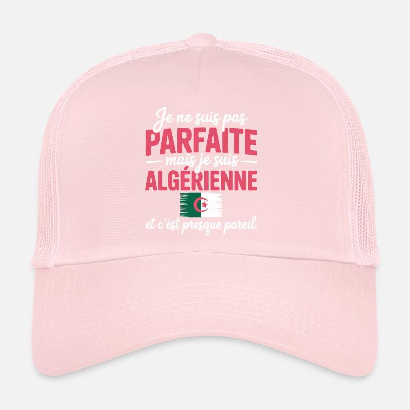 Je ne suis pas parfaite mais je suis Algerienne Casquette trucker 