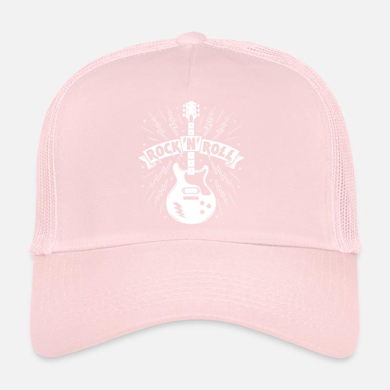 Rock'N'Roll-Banner mit Gitarre Trucker Cap