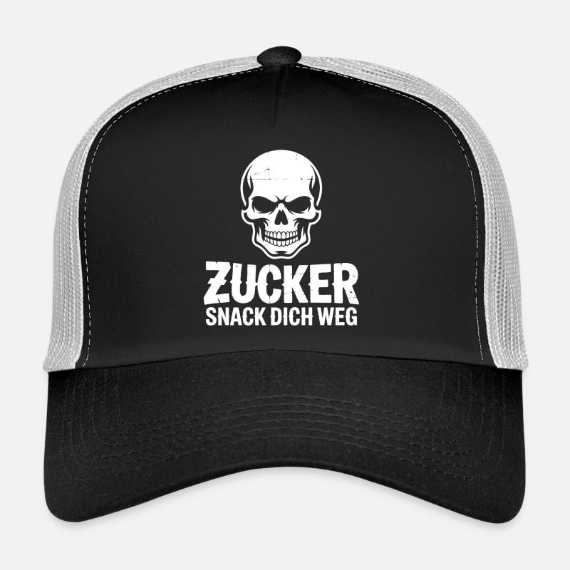 Sugar Skull Snack You Away Trucker Cap