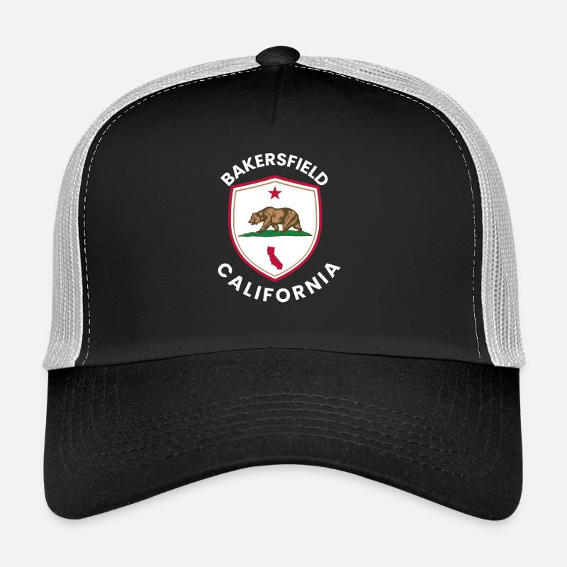 Bakersfield Bear Emblem Trucker Cap