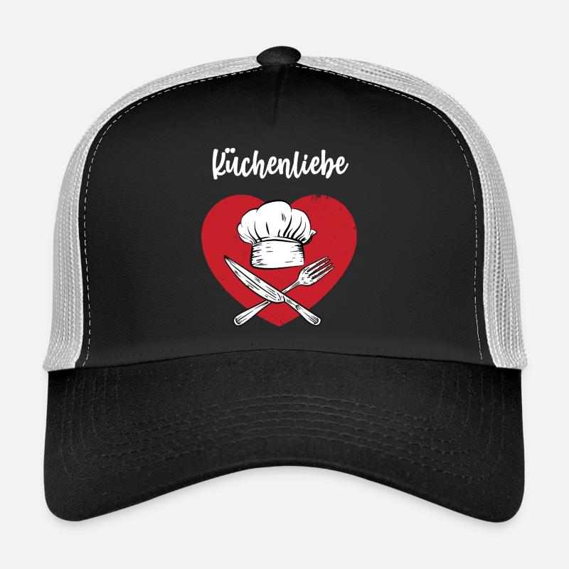 Küchenliebe Hobbykoch Leidenschaft Kochen Koch Trucker Cap