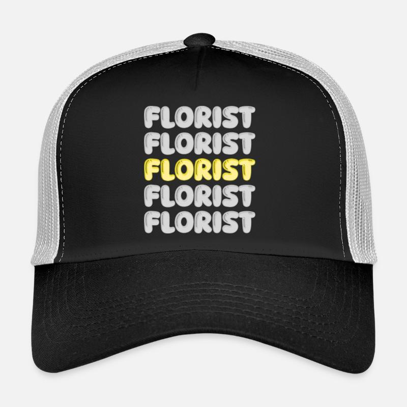 Profession : Fleuriste Casquette trucker 