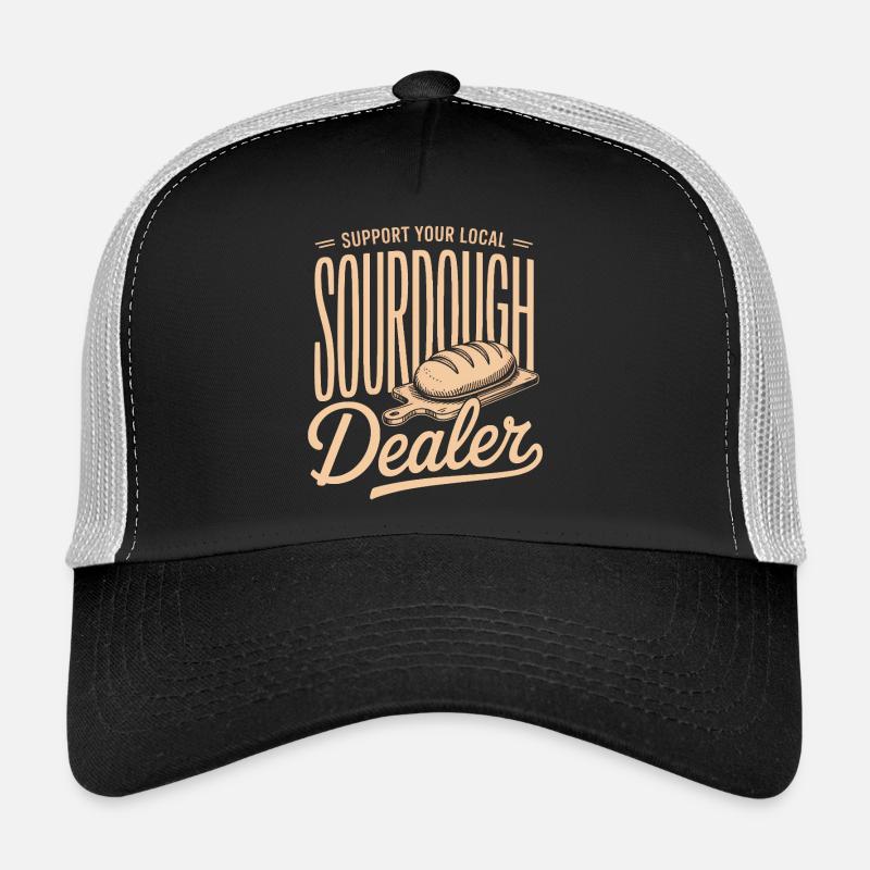 Lokaler Sauerteighändler-Tee Trucker Cap