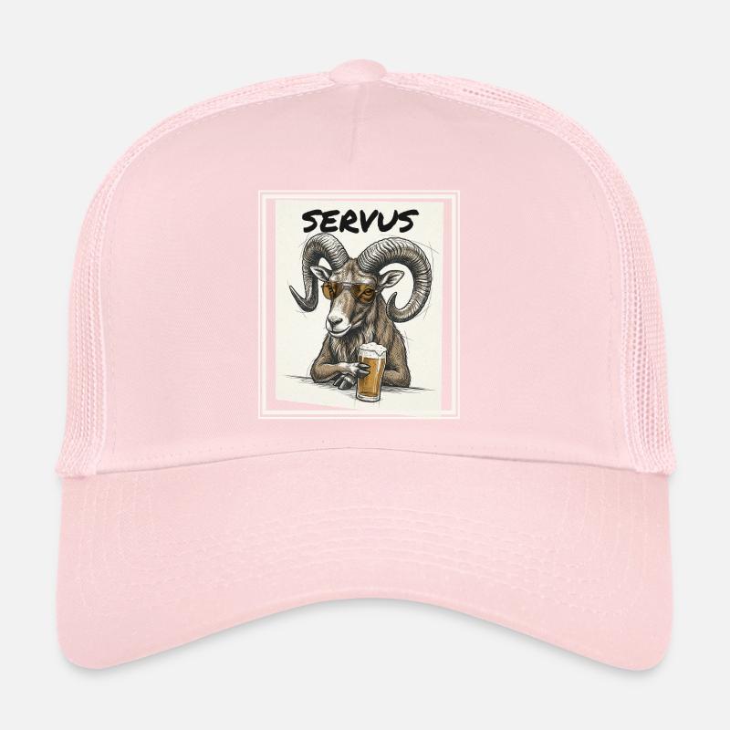 Mouflon de bière Casquette trucker 