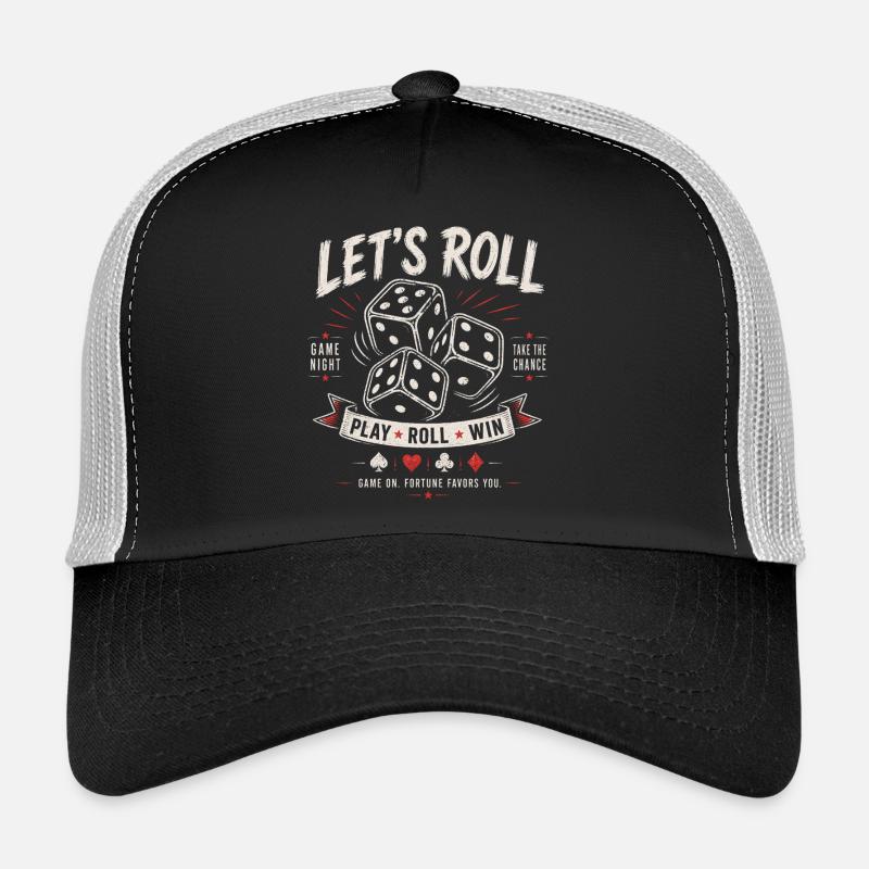 Roulons – Soirée Jeux de Dés Casquette trucker 