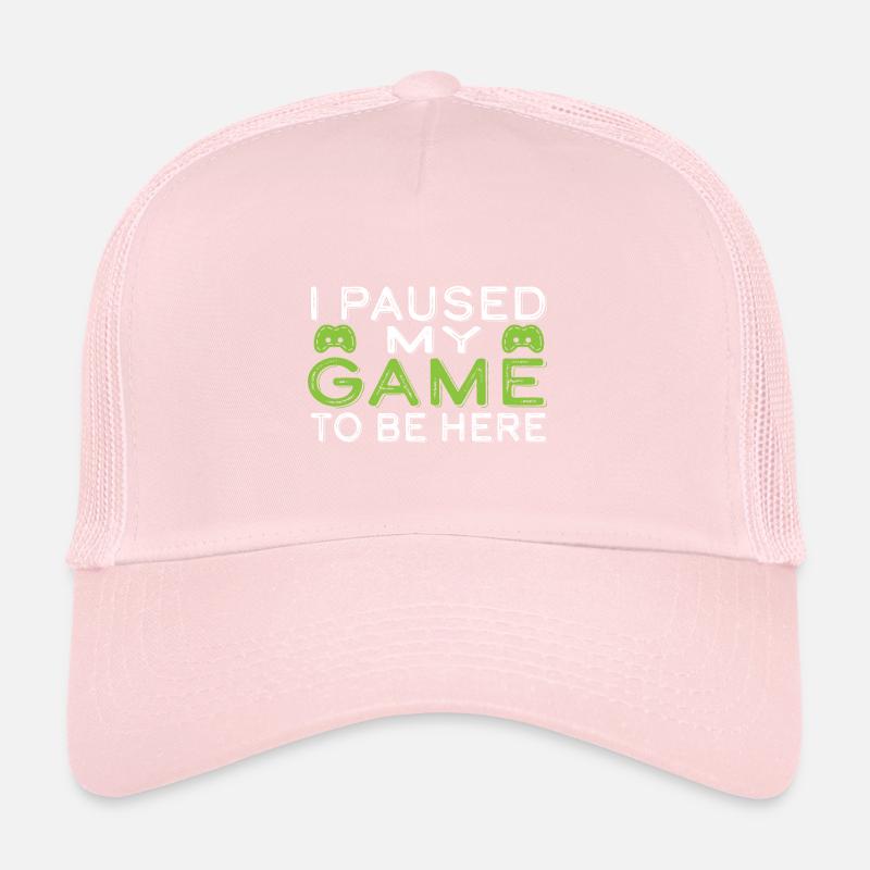 Jeu en pause Casquette trucker 