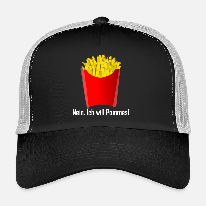 Frites frites idée cadeau Casquette trucker 