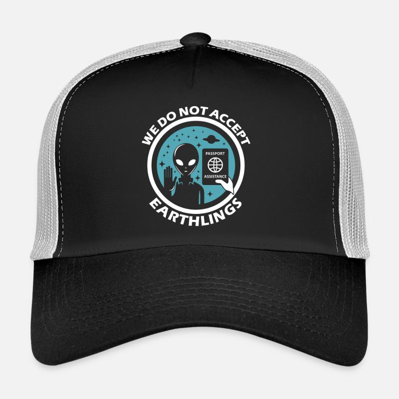 Immigration interplanétaire Casquette trucker 