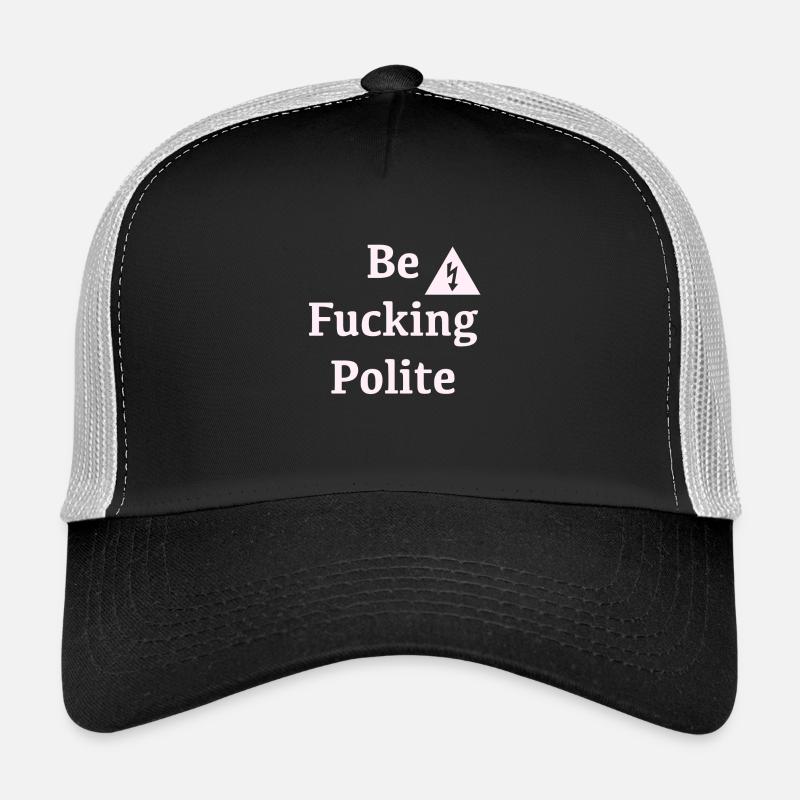 POLITE weiß Trucker Cap