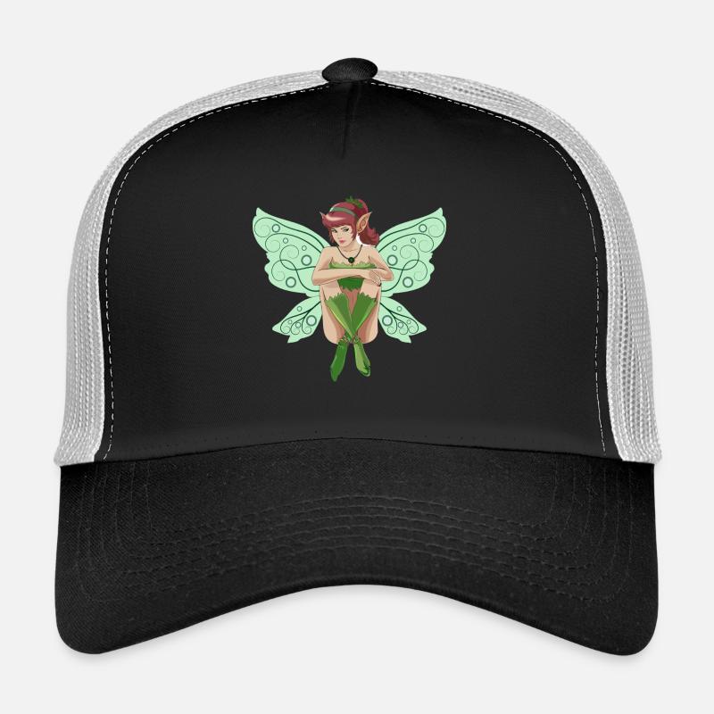 Fee - Trucker Cap - Schwarz/Steingrau